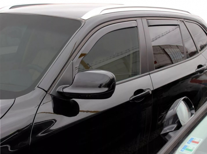 Set Paravanturi auto geamuri fata si spate pentru BMW X1 (E84) 2011-2013 Facelift [5]