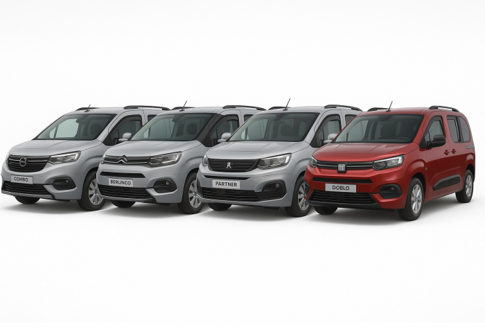 Set Paravanturi auto fata si spate pentru Citroen Berlingo, Peugeot Partner Rifter, Opel Combo, Fiat Doblo Dupa 2024 [11]