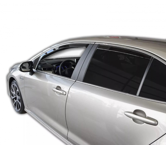 Set  Paravanturi auto geamuri fata si spate pentru Toyota Corolla 12-Gen SEDAN 2018+ [5]