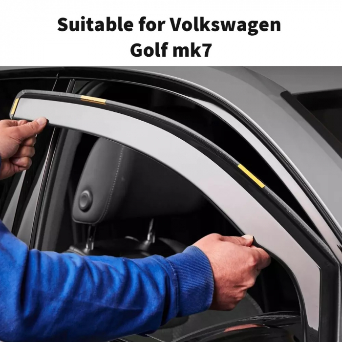 Set  Paravanturi auto  geamuri față și spate, pentru VW GOLF 7  (2012-2019) [6]