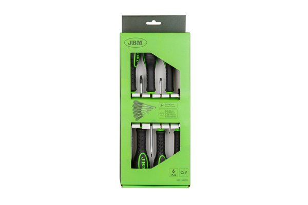 Set De 6 Surubelnite (2 Philips + 4 Plate) Jbm [2]