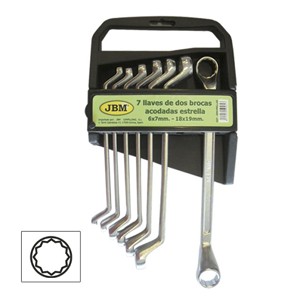 Set De 7 Chei Inelare Cu Cot Jbm [1]