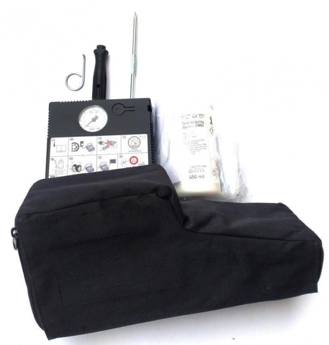 Set de reparații anvelope auto si compresor AirCom pentru VAG (Volkswagen-Audi Group) 5G0 601 705 [4]