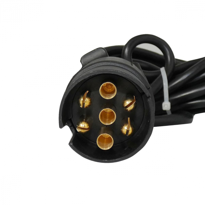 Set stopuri LED cu cinci funcții 12V cu magnet și cablu 7,5m pentru remorci, platforme, rulote și altele. [10]