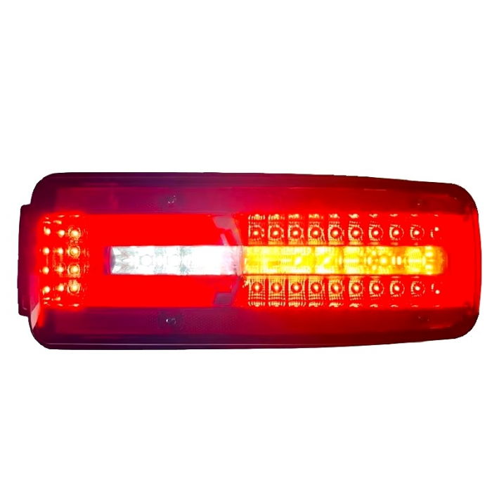 Set  stopuri LED stânga și dreapta 24V cu 8 funcții, potrivit pentru remorcă, rulotă, dubă, tir, camion Man TGX [2]