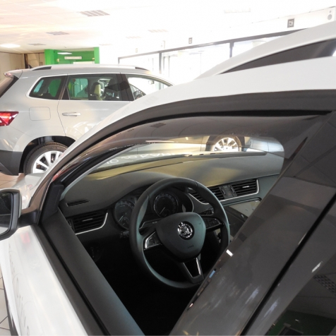 Set deflectoare aer fata; spate Skoda Octavia (2013- ) [3]