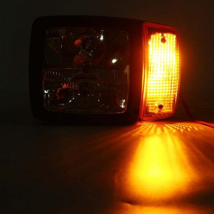 Set Faruri cu halogen cu indicator, scurte si lungi stanga si dreapta 2 buc [12]