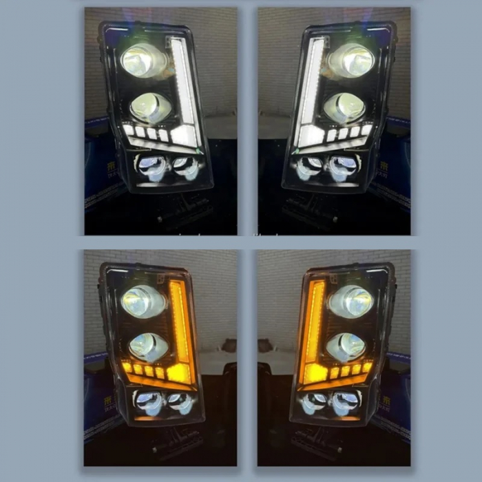 Set faruri Full LED (stanga + dreapta) pentru VOLVO FH12 / FM12 / FM380 - OEM 20360899 / 20360898 [6]
