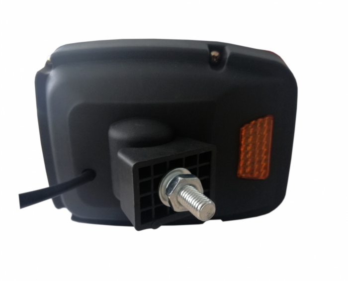Set faruri LED intermitent, potrivite pentru tractor, mașină de recoltat, excavator, plug de zăpadă, etc. - 4 diode (12W, 1000 lm pentru fiecare lumină) [15]