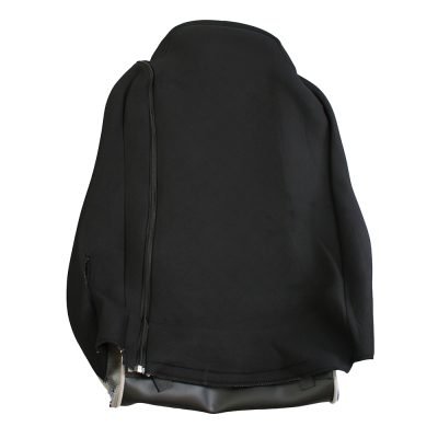 Set huse din piele ecologica pentru MAN TGX 2015–2021 Gri/Negru [6]