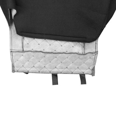 Set huse din piele ecologica pentru MAN TGX 2021-2025 Gri/Negru [8]