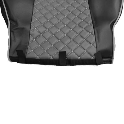 Set huse din piele ecologica pentru MERCEDES ACTROS MP4 (2015-2021) - Gri/Negru [9]