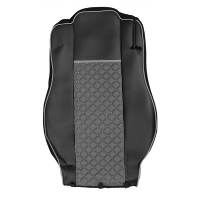 Set huse din piele ecologica pentru MERCEDES ACTROS MP4 (2015-2021) - Gri/Negru [3]