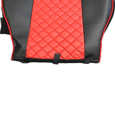 Set huse din piele ecologica pentru MERCEDES ACTROS MP4 (2015-2021)  Roșu/Negru [8]