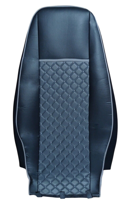 Set huse din piele ecologica pentru VOLVO FH12 2006- 2015 Gri/Negru [4]