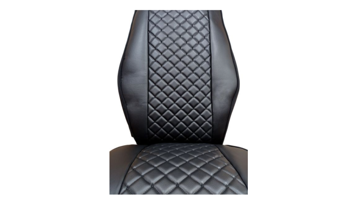 Set huse  din piele ecologica pentru VOLVO FH12 2006- 2015 - Negru [3]