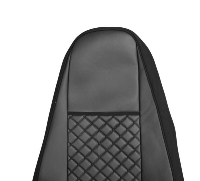 Set huse din piele ecologica pentru VOLVO FH12 (2016-2020) Negru [2]