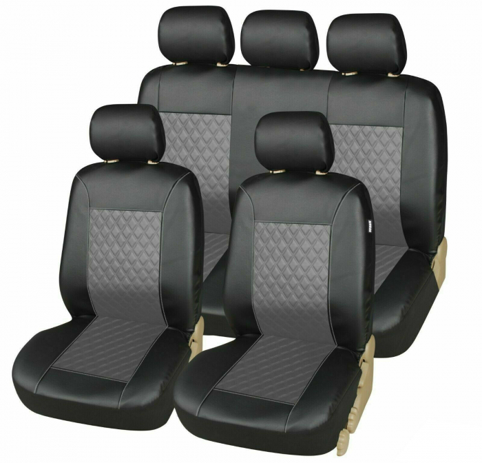 Set huse piele ecologica compatibile Dacia Logan (2004-2012) [2]