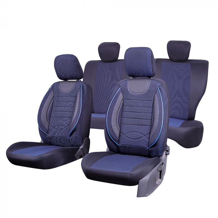 Set Huse Scaun City Albastru [1]