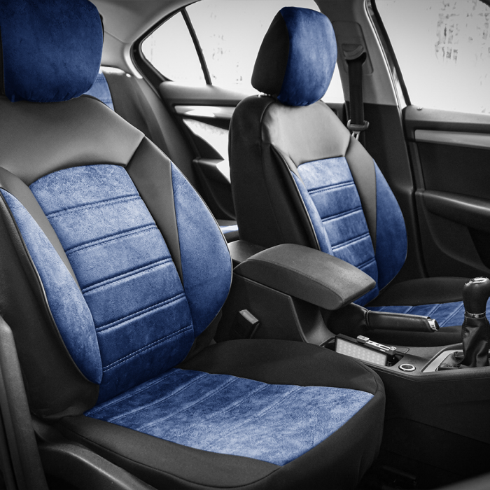 Set Huse Scaune  insertii de piele ecologica Skoda Octavia (2009-2019) [1]