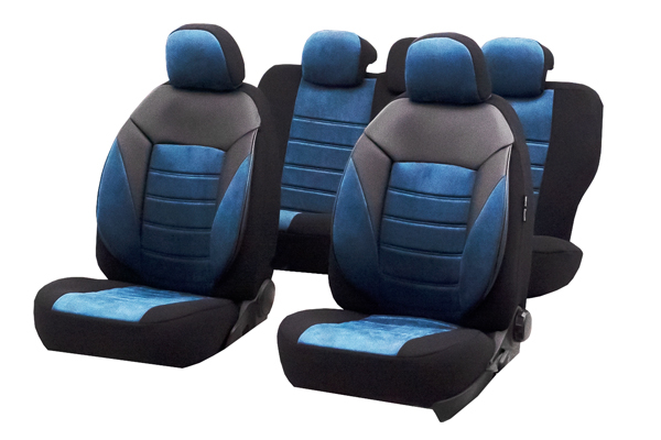 Set Huse Scaune  insertii de piele ecologica Skoda Octavia (2009-2019) [4]