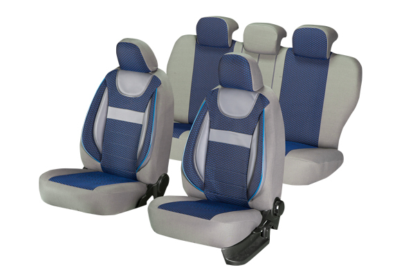 Set Huse Scaune piele si textil  SKODA OCTAVIA III 2012-2020 [5]