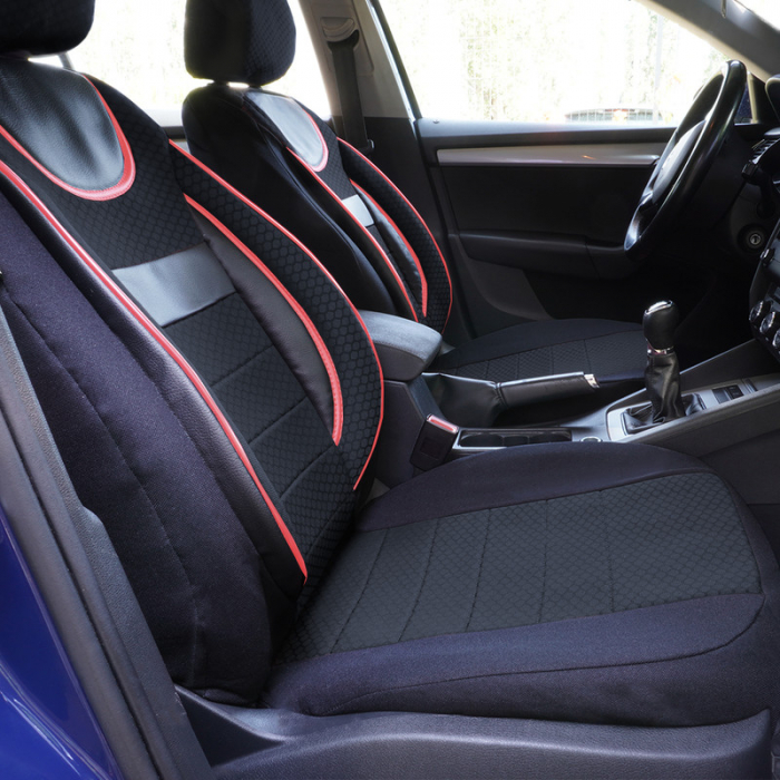 Set Huse Scaune  piele si textil Skoda Octavia  OCTAVIA III (2012-2020) [1]