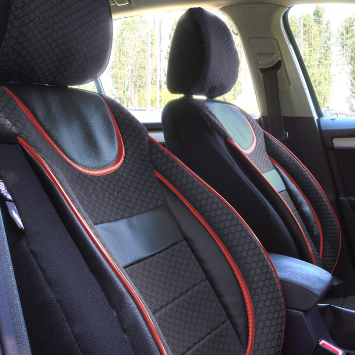 Set Huse Scaune  piele si textil Skoda Octavia  OCTAVIA III (2012-2020) [2]