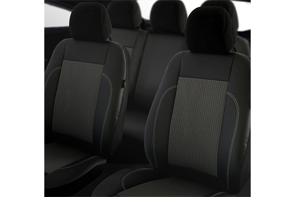 Set Huse Scaune SKODA FABIA 2007-2015 (Bancheta fractionata ) Exclusive Leather Lux [2]