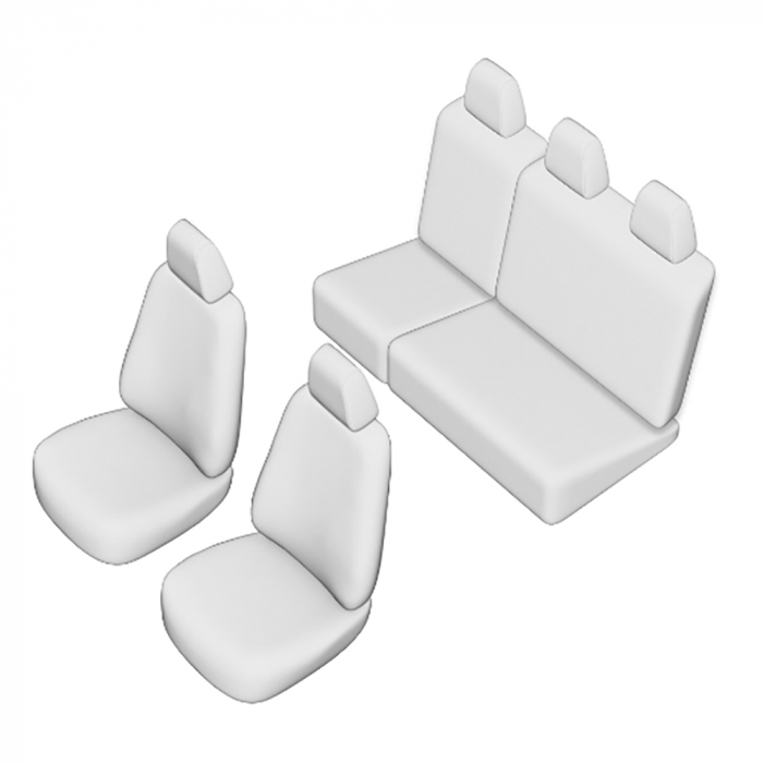 Set huse Scaune dedicate FORD Ecosport (2018-2021) bancheta fractionata [7]