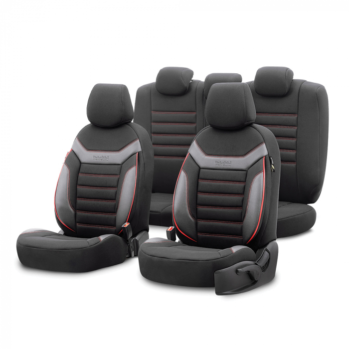 SET HUSE SCAUN INDIVIDUAL ROSU [1]