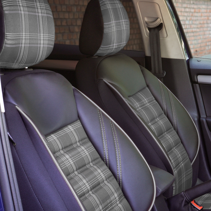 Set Huse Scaun Sport piele si textil Skoda Octavia (2009-2019) [2]