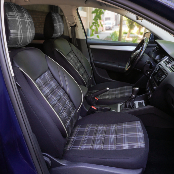 Set Huse Scaun Sport piele si textil  Mitsubishi Outlander (2007 -2019) [1]