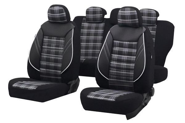 Set Huse Scaun Sport piele si textil Skoda Octavia (2009-2019) [4]