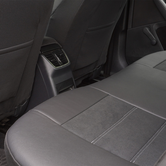 Set Huse scaune auto alcantara AUDI A4 B6 (2000-2005) Piele Alcantara [8]