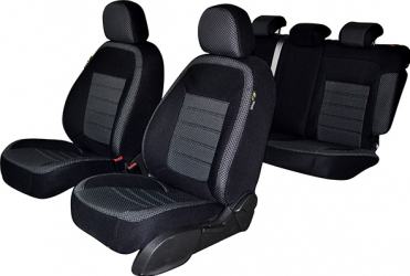 Set Huse scaune auto dedicate SEAT Ateca 2016 - 2020  (Bancheta fractionata si huse cotiere) [3]