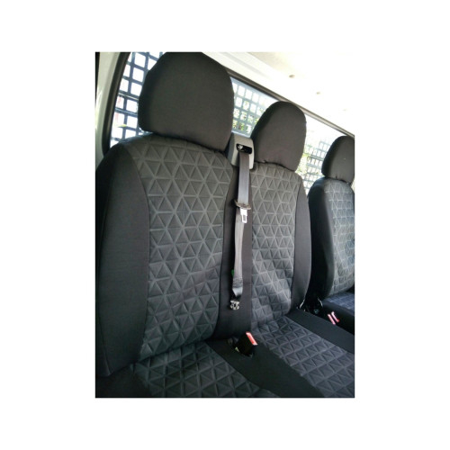 Set Huse scaune auto dedicate textil Fractionate Ford Custom 2023-2025 [2]