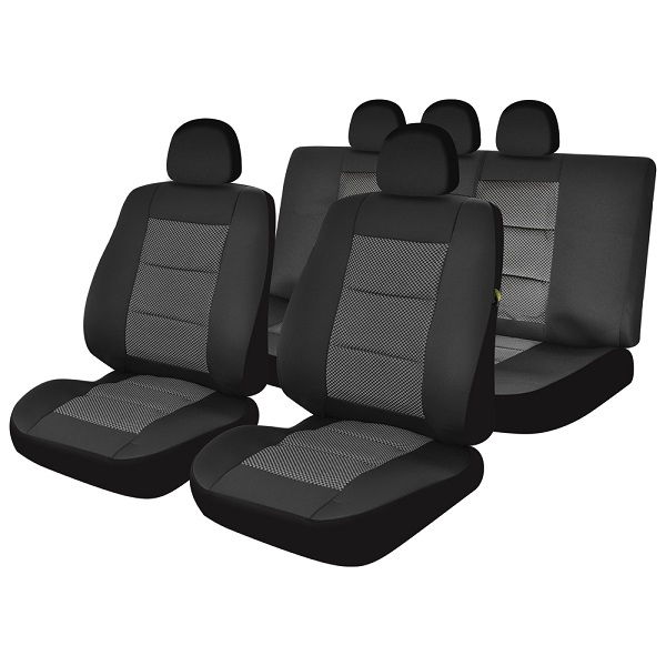 Set Huse scaune auto compatibile VW Passat B6 Berlina 2005 - 2010 (Bancheta fractionata ) [7]
