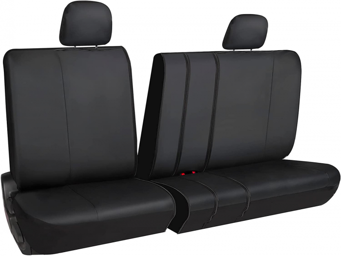 Set huse Scaune Auto Piele ecologica SKODA FABIA 2007-2015 [8]