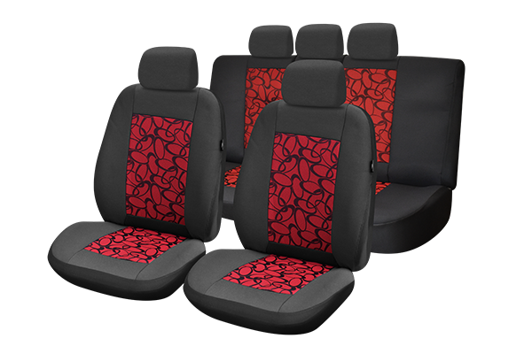 Set Huse scaune auto VW GOLF IV (1997 - 2004) Rosu [2]