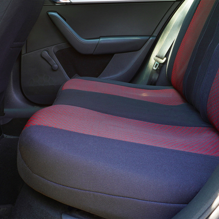 Set huse scaune compatibile Dacia Duster 2010-2017 Piele + Textil (Compatibile cu sistem AIRBAG) [5]