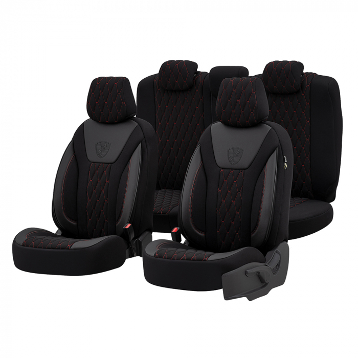 Set huse scaune compatibile Hyundai Tucson 2015-2020  ( compatibile cu sistem AIRBAG) [3]
