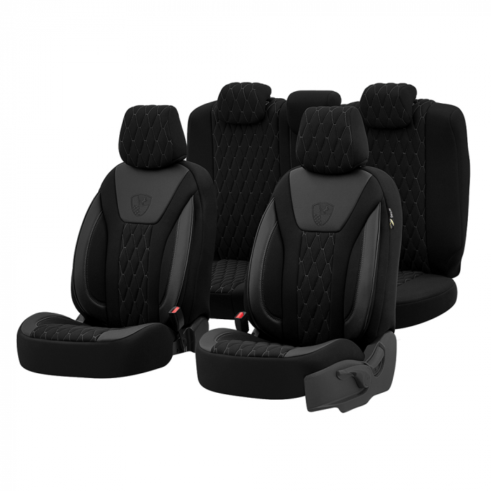 Set huse scaune compatibileAudi Q3  (2011-2019)  compatibile cu sistem AIRBAG [3]