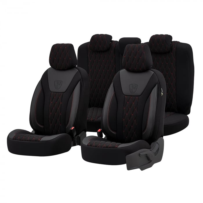 Set huse scaune compatibile Hyundai Tucson 2020-2025  ( compatibile cu sistem AIRBAG) [2]