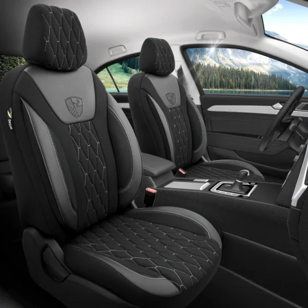 Set huse scaune compatibile  Volkswagen Touran I 2003-2015 compatibile cu sistem AIRBAG [1]