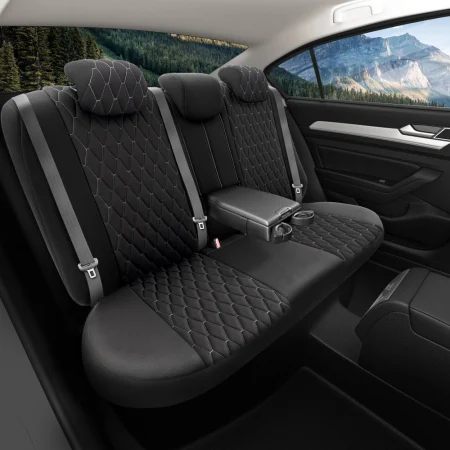 Set huse scaune compatibile  SKODA OCTAVIA  (2013-2025)  compatibile cu sistem AIRBAG [5]