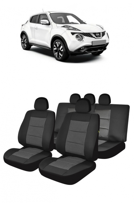 Set huse scaune Nissan Juke 2010-2019 Premium (Bancheta fractionata ) [1]