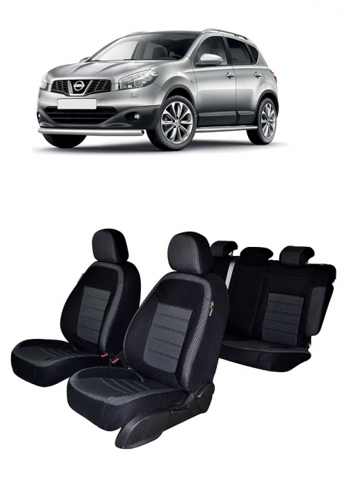 Set Huse scaune dedicate Nissan Qashqai (2007-2014) [1]
