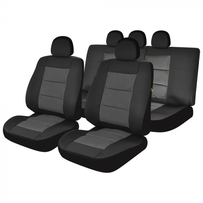 Set huse scaune dedicate RENAULT CLIO III HATCHBACK 2006 - 2012 (Bancheta fractionata) [1]