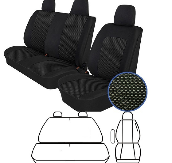 Set huse scaune dedicate Renault Master 2+1 (2000-2014) [2]